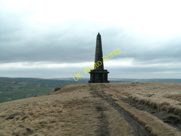 Photo 6"x4" Stoodley Pike Monument Eastwood\/SD9625 c2010
