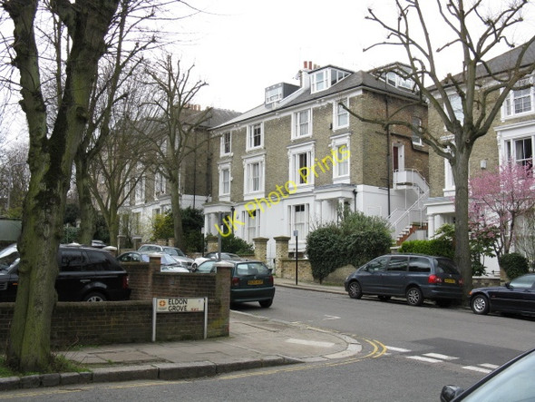 Photo 6"x4" Thurlow Road from Eldon Grove Hampstead\/TQ2685 c2010