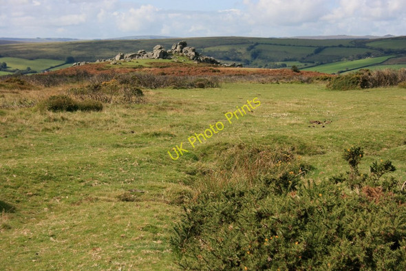 Photo 6"x4" Bonehill Down Higher Dunstone c2009