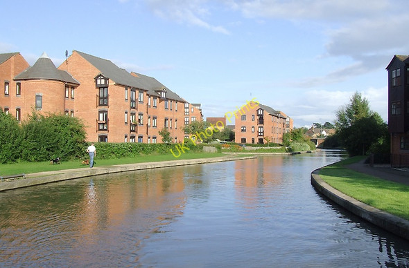Photo 6"x4" Grand Union Canal at Leamington Spa in Warwickshire Royal Leamington Spa c2008