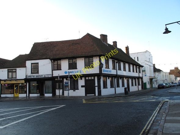 Photo 6"x4" Barclays Bank Sandwich c2010