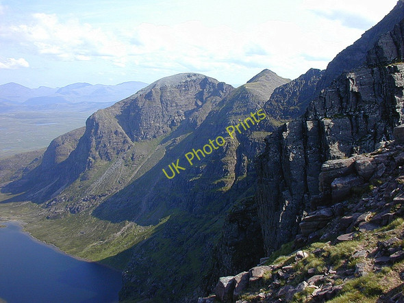 Photo 6"x4" View towards S\u00c3\u00a0il Liath Sgurr Fi\u00f2na c2003