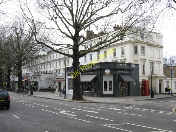Photo 6"x4" Retailing & Apartment Blocks, Holland Park Road Kensington\/TQ2579 c2010