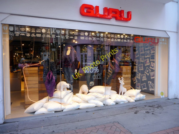 Photo 6"x4" Christmas Display, Carnaby Street, London W1 Westminster c2009