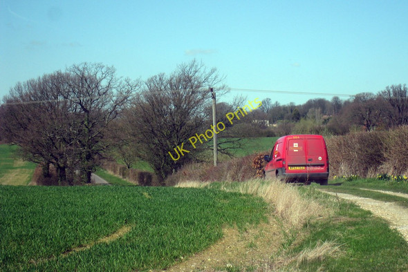 Photo 6"x4" Royal Mail Postal Van Fir Toll c2010