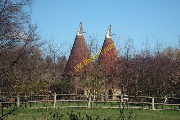 Photo 6"x4" Malmains Oast, Pluckley, Kent Fir Toll c2010