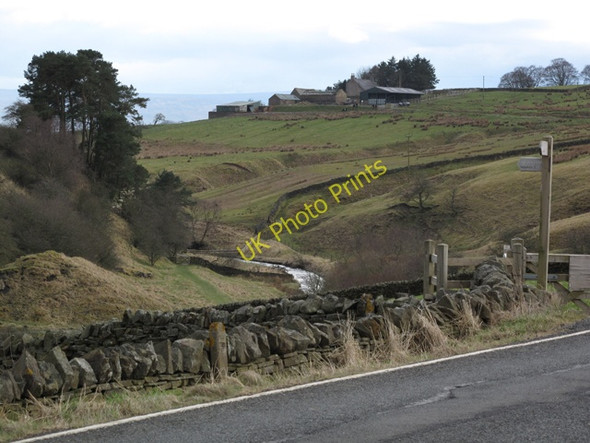 Photo 6"x4" Haltwhistle Burn from the Military Road Haltwhistle c2010