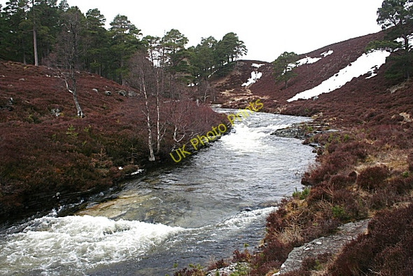 Photo 6"x4" Quoich Water Allanaquoich c2010