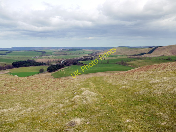 Photo 6"x4" Hillside east of Ewe Hill Ingram c2010