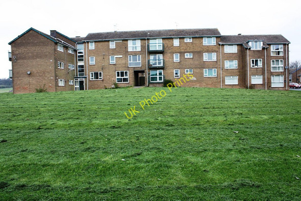 Photo 6"x4" Blocks of Flats Normanton Spring c2010