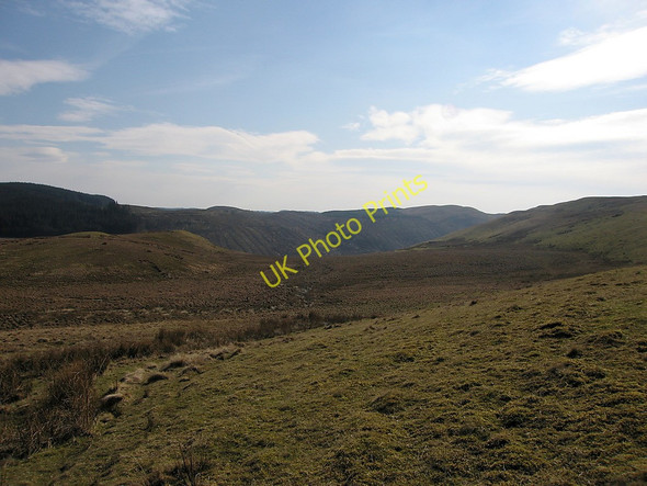Photo 6"x4" Track below Llethr Llwyd Castell Rhyfel c2010