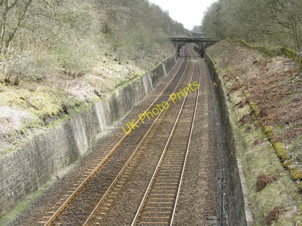 Photo 6"x4" Bridges over the railway at Philpstoun Mill Old Philpstoun c2010