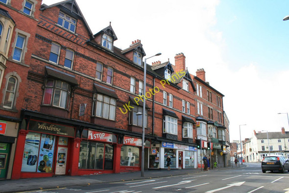 Photo 6"x4" Row of shops by Watson Fothergill Nottingham\/SK5641 c2010