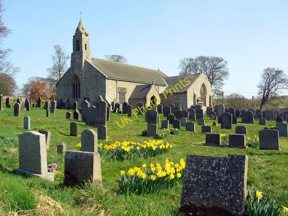 Photo 6"x4" St Cuthbert's Parish Church, Elsdon Elsdon\/NY9393 c2010