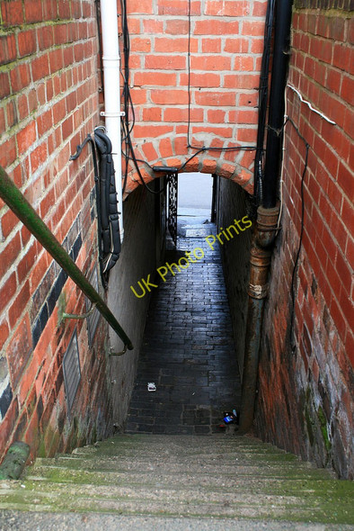 Photo 6"x4" Alley to Derby Road Nottingham\/SK5641 c2010