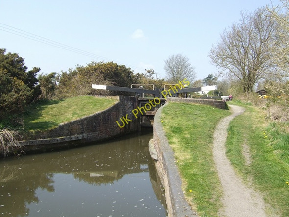 Photo 6"x4" Lapworth Locks - Lock No 3 Lapworth c2010