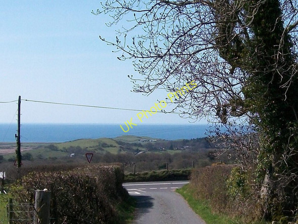 Photo 6"x4" Junction of the Garnedd-hir road with the A487 Penmorfa\/SH5440 c2010