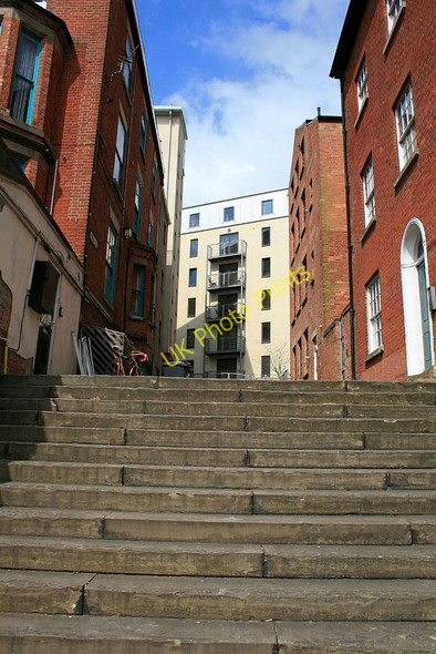 Photo 6"x4" Steps from Derby Road Nottingham\/SK5641 c2010