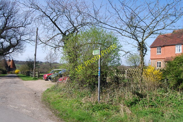 Photo 6"x4" Footpath, Lidwells Lane Broad Ford c2010
