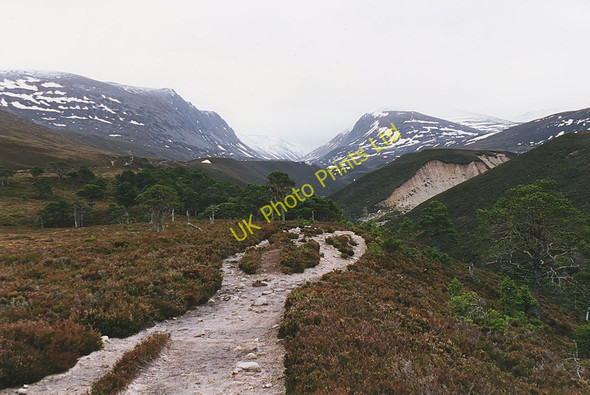 Photo 6"x4" The Lairig Ghru path Allt Druidh c1998