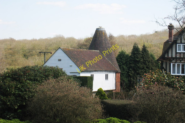 Photo 6"x4" Oast House at Hethe Place, Hartfield Road, Cowden, Kent Cowden\/TQ4640 c2010
