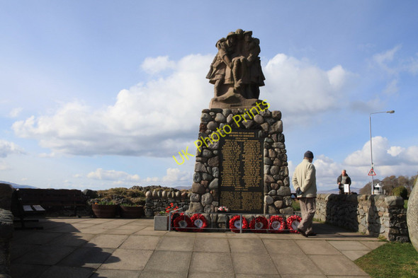 Photo 6"x4" War Memorial, Oban Oban\/NM8630 c2010