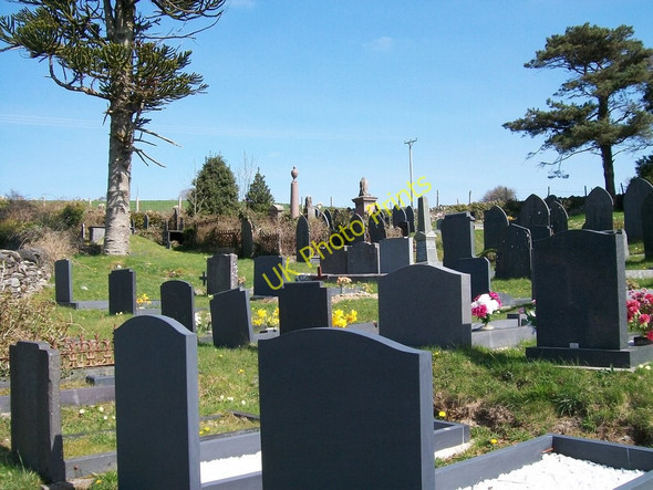 Photo 6"x4" The new section of Mynwent Tabor Cemetery, Pentrefelin Criccieth c2010