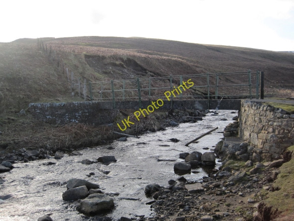 Photo 6"x4" Footbridge over the Hudeshope Beck Snaisgill c2010