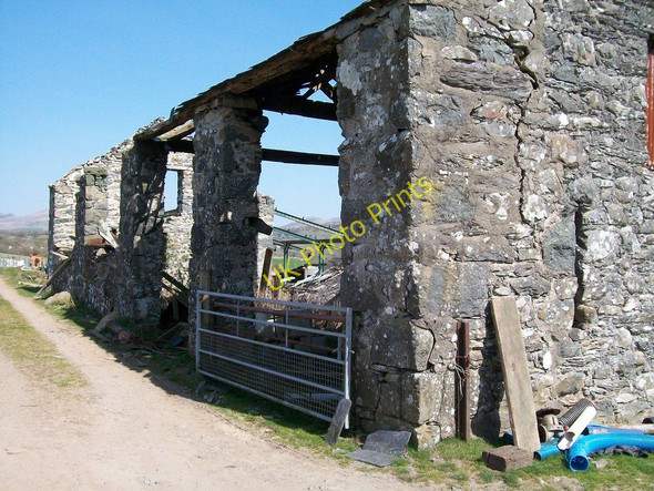 Photo 6"x4" An old stone barn at Eisteddfa Home Farm Criccieth c2010