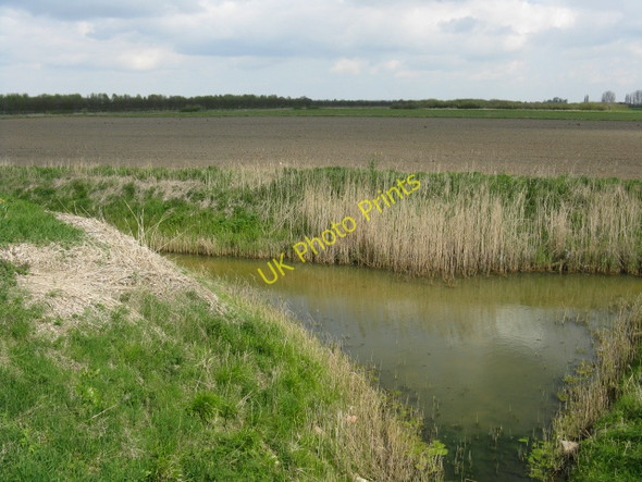 Photo 6"x4" Fenland vista from Rummer's Lane Tholomas Drove c2010