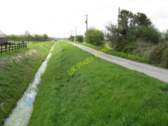 Photo 6"x4" Lane & Drain Tholomas Drove c2010