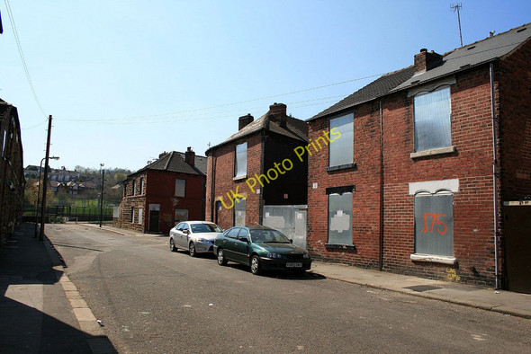 Photo 6"x4" Houses awaiting demolition Fir Vale c2010