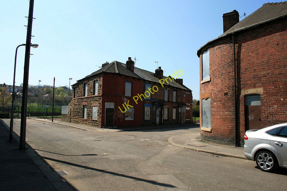 Photo 6"x4" Junction of Bagley and Skinnerthorpe Roads Fir Vale c2010