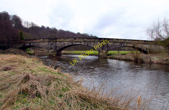 Photo 6"x4" Wolseley Bridge over the River Trent Rugeley c2010