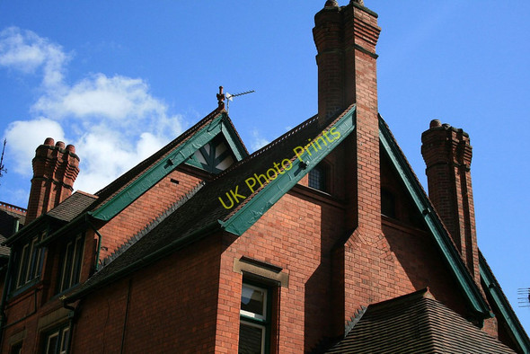 Photo 6"x4" Roof Detail Nottingham\/SK5641 c2010