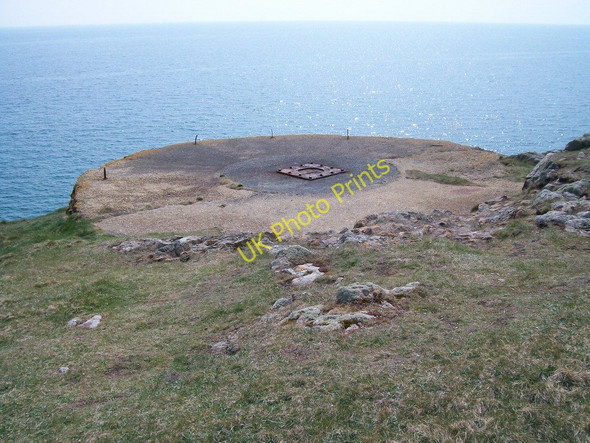 Photo 6"x4" A former gun emplacement on Pen-ychain Afon Wen\/SH4437 c2010