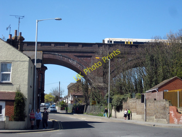 Photo 6"x4" Viaduct over Margate Road Ramsgate c2010