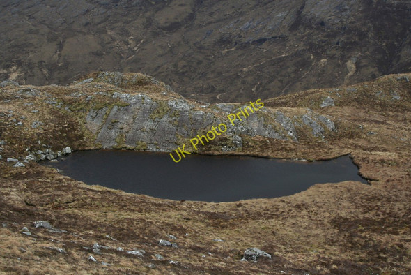 Photo 6"x4" Lochan and slab Kylerhea\/Caol Reatha c2010