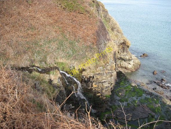 Photo 6"x4" Waterfall below Cilan Uchaf Mynydd Gilan c2010