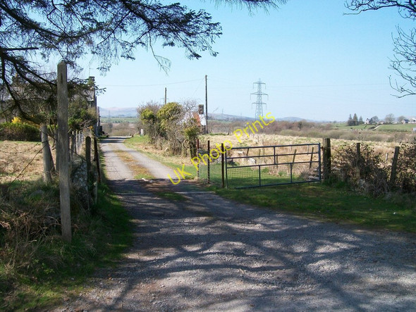 Photo 6"x4" The entrance to the Ystumcegid-isaf farm road Criccieth c2010