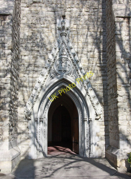 Photo 6"x4" St Mary, Clapham Park Road, London SW4 - North entrance Clapham\/TQ2975 c2010
