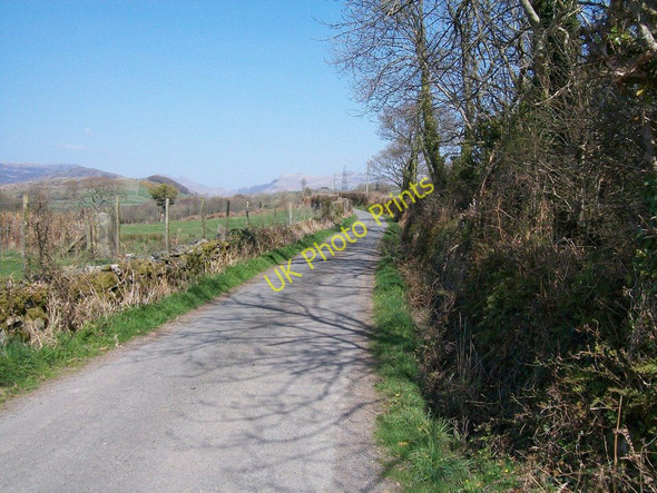 Photo 6"x4" The southern end of the Ynys-ddu road Criccieth c2010
