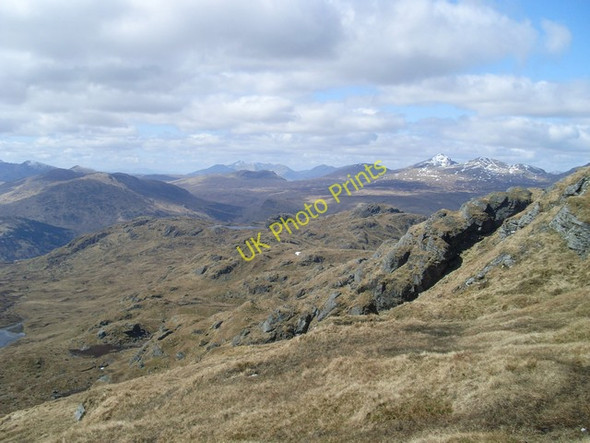 Photo 6"x4" NW view from Beinn Chabhair Beinn Chabhair c2010