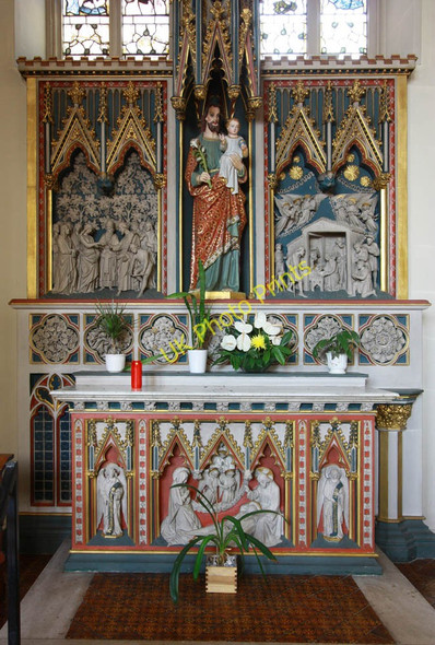Photo 6"x4" St Mary, Clapham Park Road, London SW4 - Shrine Clapham\/TQ2975 c2010