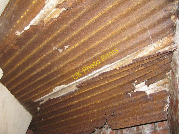 Photo 6"x4" Falling from the roof Llanwrthwl c2010