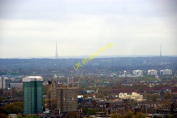 Photo 6"x4" South London Skyline London c2010