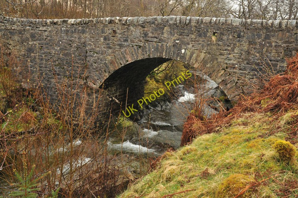 Photo 6"x4" Bridge over Allt Ghamhnain Bridge of Orchy c2010