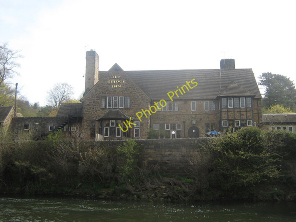Photo 6"x4" The Bridge Inn\/River Derwent, Duffield, Derbyshire Duffieldbank c2010