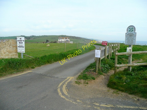 Photo 6"x4" Sorry, No Access To Beach Burton Bradstock c2010