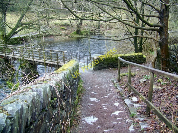 Photo 6"x4" Footpath near Rydal Ambleside c2010